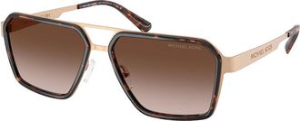 Michael Kors MK1188 OXFORD 189913 Mens Sunglasses Tortoiseshell Size 57