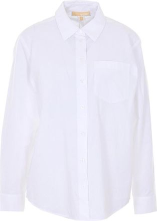 Michael Michael Kors White Shirt With Frontal Buttons Closure