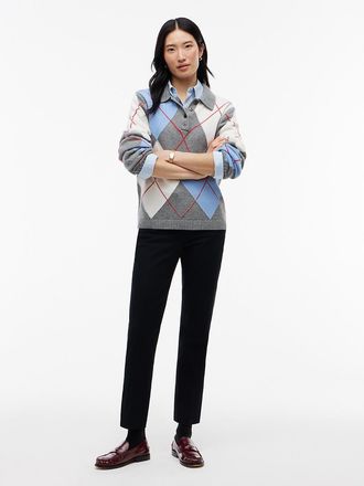 Tommy Hilfiger Womens Stretch Gabardine Slim Pant - Black - 6