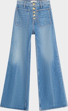 Ulla Johnson The Stretch Lou Kick-Flare Jeans