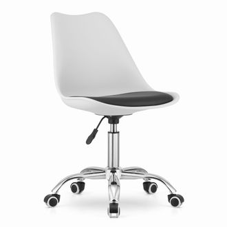OEM Silla Giratoria Alba - Blanco Y Negro