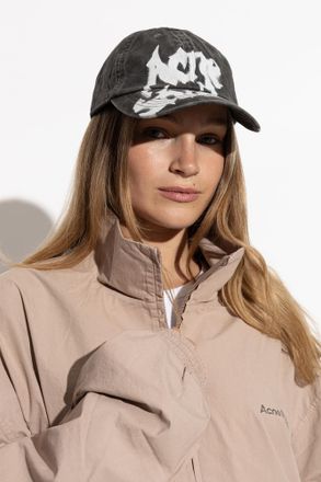 Acne Studios Baseball Cap, Unisex, Black