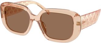 Tory Burch TY7218U 195473 Womens Sunglasses Brown Size 54