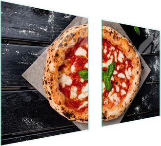 OEM Placa Protectora De Vidrio Para Estufa 85x52 Pizza