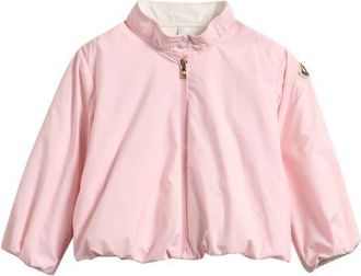 Moncler Kids Luce Bubble Hem Jacket in Light Pink at Nordstrom, Size 18-24M