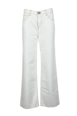 L'autre Chose Brown Cotton Women Jeans