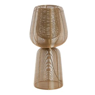 Light & Living L&aacute;mpara De Mesa - Aboso - Dorado - Metal - E27 - - Light&living
