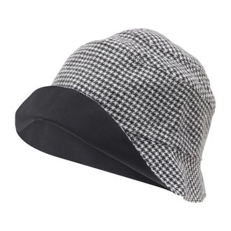 Herno Laminar Reversible Hat - Dames - Hoeden - Zwart - 56 CM - Polyester - Accessoires