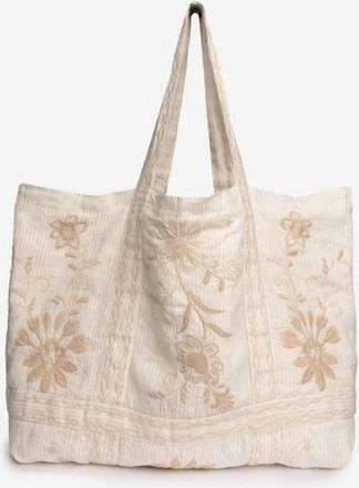 Johnny Was Womens Danika Strappy Beach Tote In Elordi Stripe