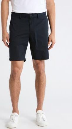 Theory Zaine Stretch Cotton Chino Shorts in Black at Nordstrom Rack, Size 40