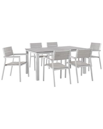 ModWay Outdoor Maine 7Pc Outdoor Patio Dining Set