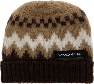 Canada Goose Berretto Fair Isle - - Accessories - unisex - Marrone - ONE SIZE