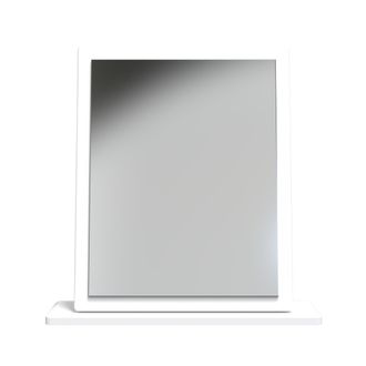 Welcome Furniture Tutbury Ready Assembled Mirror in White Ash & Bardolino Oak - Welcome Furniture | TJ Hughes