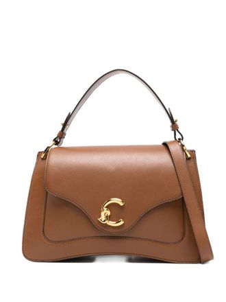 Coccinelle Red Handbag Featuring A Detachable Top Handle