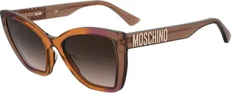 Moschino MOS155/S 012J FF Shiny Brown to Orange Gradient/Grey Fuchsia Gradient