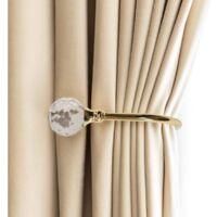 OEM Soportes Met&aacute;licos Para Cortinas, Ganchos De Pared, En Forma De U, Paquete De 2 (peque&ntilde;os, Dorados) - Crezuo