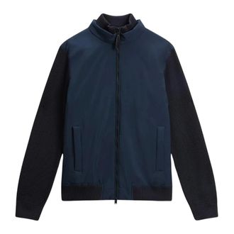 Woolrich Woolrich Jassen - Heren - Jassen - Blauw - Maat: XL Wol
