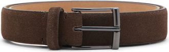 Mango Suede Belt in Brown at Nordstrom, Size Medium