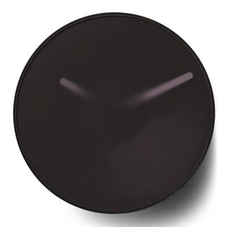 Gejst Momentt Wanduhr, schwarz