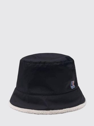 K-Way Waterproof Nylon Bucket Hat with Contrast Logo