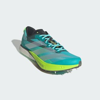 adidas adidas Performance Unisex ADIZERO AVANTI XC Shoes - Turquoise - Size UK 12.5