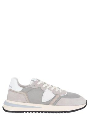 Philippe Model Grey Tropez 2.1 Mesh Suede Sneakers