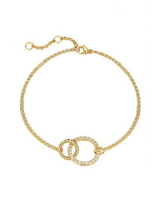 Liv Oliver 18K Plated 0.40 Ct. Tw. Cz Bracelet