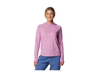 Columbia PFG Unchartedtm Hoodie Womens Clothing Minuet Heather : XL, Elastane/Lyocell/Polyester