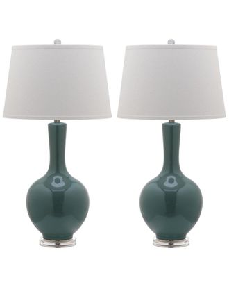 Safavieh Blanche 32In Gourd Lamp