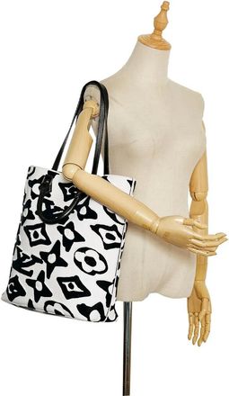 Louis Vuitton Shopper - 2021 Urs Fischer Monogram Tufted Cabas - Gr. unisize - in Weiß - für Damen