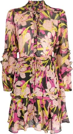 Pinko Piccadilly Dress - Dames - Korte kleedjes - Veelkleurig - XS - Kleedjes