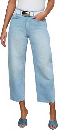 L'agence Mallis Bow-Leg Jeans In Brea