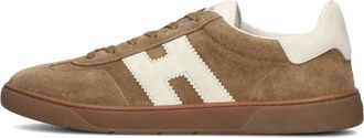 Hogan Stoere Veterschoenen Heren Bruin - Heren - Sneakers - Bruin - 40 EU - Su&egrave;de - Schoenen