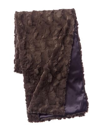 Montague & Capulet Luxury Oversized Faux Fur Throw