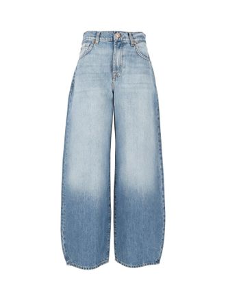 7 For All Mankind 7 Para toda la humanidad Bonnie Curvilinear Skyfrost