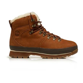 Timberland Schoenen, Dames, Bruin, 37 EU, Leer, Euro Hiker WP Fur Lined Saddle