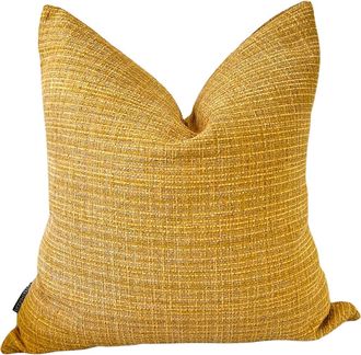 Modish Decor Pillows Tweed Pillow Cover in Yellow Tones at Nordstrom, Size 18X18