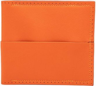 Herm&egrave;s Orange Swift Leather Wallet (Bi-Fold) (Pre-Owned)