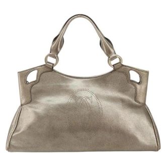 Cartier Pre-owned Handbag - Dames - Vintage Handtas - Geel - ONE Size - Leer - Vintage