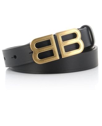 Balenciaga Feiner Lederg&uuml;rtel BB Hourglass - 2 cm