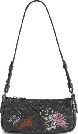 Zadig&Voltaire x Humberto Cruz schoudertas met Z monogram - Grijs
