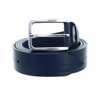 Piquadro Belts, male, Blue, ONE SIZE, Leather Belt