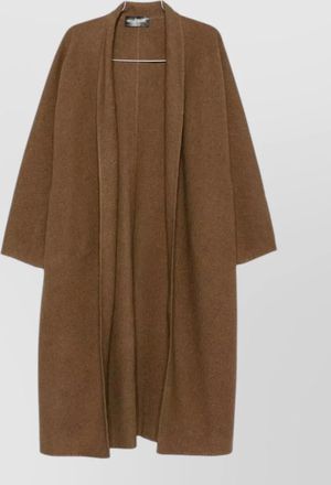 Cortana wool blend shawl collar long-sleeve cardi-coat
