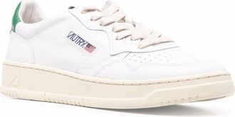 Autry Mens Sneakers Medalist Low White Leather Cow Trainers