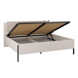 Petits Meubles Cama con arc&oacute;n 180x200 somier tableros melaminados cachemira