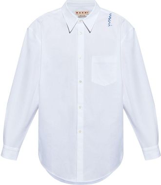 Marni Camicia in cotone - Bianco