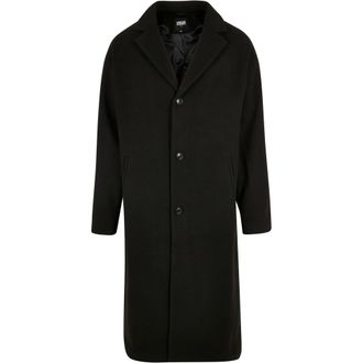 Urban Classics Heren lange jas (Zwart)