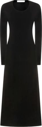 The Row Jurk met lange mouwen - Zwart