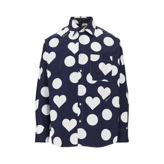 Jacquemus Camargue printed poplin shirt Man 48
