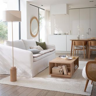 La Redoute Interieurs Salontafel in essenhout fineer, Theonie